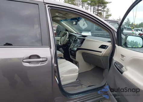 2012 Toyota Sienna Le V6 8 Passenger from USA, damaged, VIN 5TDKK3DC0CS279105